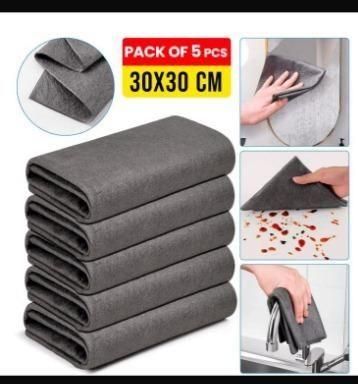 Thickened Magic Cleaning Cloth Pack Of 5 pcs